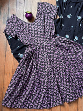 Load image into Gallery viewer, vintage 1950s Jerry Gilden floral cotton dress {xs}
