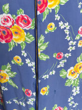 Load image into Gallery viewer, vintage 1930s floral rayon dressing gown {xs}
