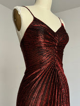 Load image into Gallery viewer, vintage 1980s Travilla Marylin dress {xs}