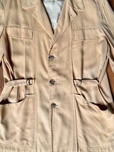 vintage 1951 Malta rayon leisure jacket