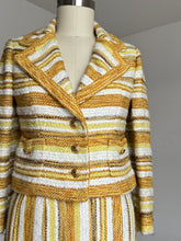 Load image into Gallery viewer, vintage 1960s tweed skirt suit {m}