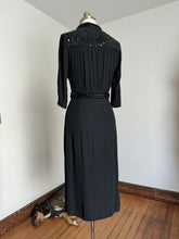 Load image into Gallery viewer, vintage 1940s sequin dress {s/m} AS-IS