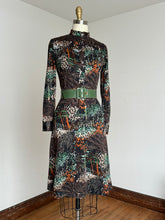 Load image into Gallery viewer, vintage 1970s novelty tree dress {s}