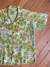 Load image into Gallery viewer, vintage 1950s Hawaiian rayon shirt