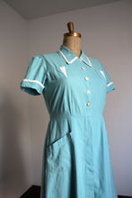 Load image into Gallery viewer, vintage 1940s uniform dress set {XL} C