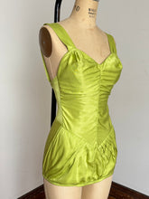 Load image into Gallery viewer, vintage 1950s Rose Marie Reid green swimsuit {s-m}