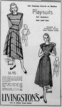 Load image into Gallery viewer, vintage 1940s striped two piece set {s}