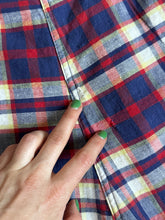 Load image into Gallery viewer, vintage 1950s plaid capri pants {s}