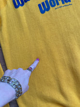 Load image into Gallery viewer, vintage 1960s 70s flocked DISNEY World sweatshirt