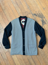 Load image into Gallery viewer, vintage 1960s black and white leisure jacket