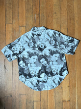 Load image into Gallery viewer, vintage 1990s old Hollywood starlet rayon shirt