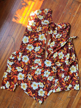 Load image into Gallery viewer, vintage 1950s Alfred Shaheen sarong dress &amp; men’s shirt set