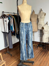 Load image into Gallery viewer, vintage 1960s GWG Kings hippie altered denim jeans 32"W