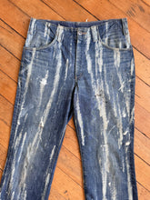 Load image into Gallery viewer, vintage 1960s GWG Kings hippie altered denim jeans 32"W