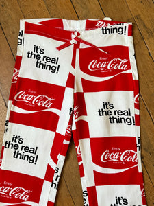 DEADSTOCK vintage 1970s COCA-COLA novelty pants {xxs}