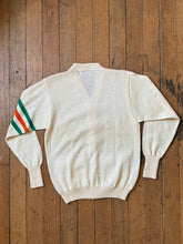 Load image into Gallery viewer, DEADSTOCK vintage 1950s cream letterman sweater