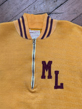 Load image into Gallery viewer, vintage 1960s CHAMPION fuzzy sportswear sweatshirt quarter zip