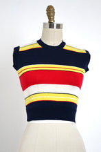 Load image into Gallery viewer, NOS vintage 1950s striped knit top