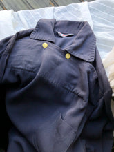 Load image into Gallery viewer, vintage 1940s 50s gabardine pullover shirt