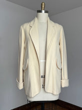 Load image into Gallery viewer, vintage 1950s cream cropped swing coat {up to XL}