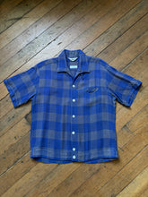 Load image into Gallery viewer, vintage 1950s plaid shirt jac