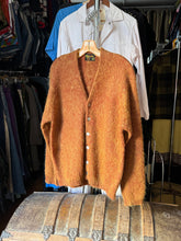 Load image into Gallery viewer, vintage 1960s mohair cardigan sweater