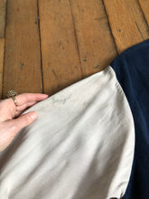 Load image into Gallery viewer, vintage 1940s two tone corduroy gaucho pullover shirt