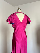 Load image into Gallery viewer, vintage 1930s pink taffeta gown {m-L}