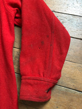 Load image into Gallery viewer, vintage 1950s FILSON cruiser red wool mackinaw jacket AS-IS