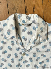Load image into Gallery viewer, vintage 1950s cotton button up shirt - loop collar