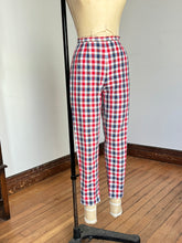 Load image into Gallery viewer, vintage 1950s plaid pants {xs}