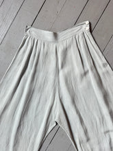 Load image into Gallery viewer, vintage 1930s silk pajama pants {xs}