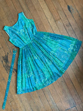 Load image into Gallery viewer, vintage 1950s sun dress {m}
