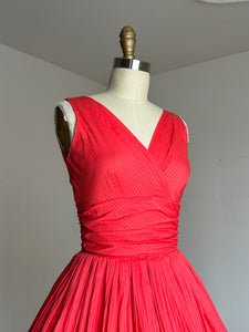 vintage 1950s Jerry Gilden sun dress {xxs}