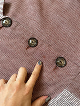 Load image into Gallery viewer, vintage 1940s two tone dress {L}
