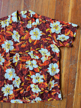 Load image into Gallery viewer, vintage 1950s Alfred Shaheen sarong dress &amp; men’s shirt set