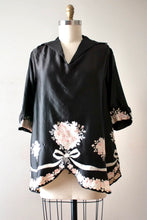 Load image into Gallery viewer, vintage 1920s floral blouse