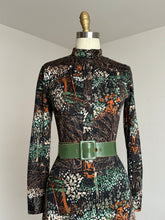 Load image into Gallery viewer, vintage 1970s novelty tree dress {s}