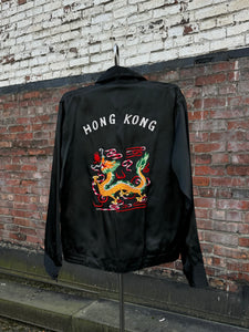 vintage 1950s Hong Kong souvenir jacket