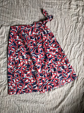 Load image into Gallery viewer, AS-IS vintage 1940s nautical wrap skirt {xs}