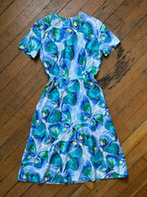 Load image into Gallery viewer, vintage 1960s butterfly dress {s}