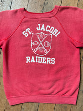 Load image into Gallery viewer, vintage 1960s St Jacobi Raiders sweatshirt