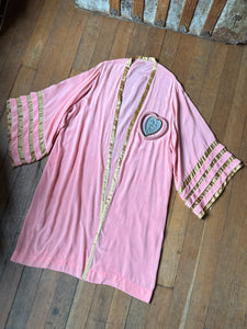 AS-IS vintage 1920s silk robe