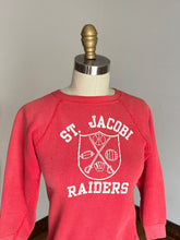 Load image into Gallery viewer, vintage 1960s St Jacobi Raiders sweatshirt