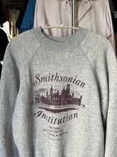 Load image into Gallery viewer, vintage 1980s Smithsonian crewneck sweatshirt