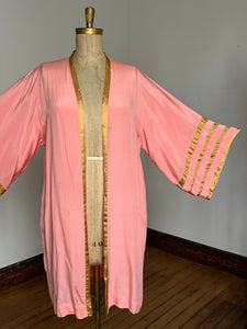 AS-IS vintage 1920s silk robe