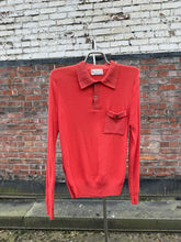 Load image into Gallery viewer, vintage 1950s 60s knit polo sweater