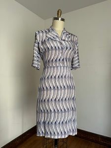 vintage 1940s novelty dress {1X}