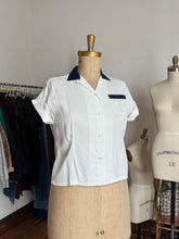 Load image into Gallery viewer, vintage 1950s women’s bowling shirt
