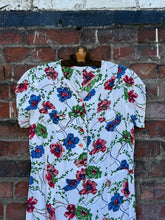 Load image into Gallery viewer, vintage 1930s floral rayon dress {m}